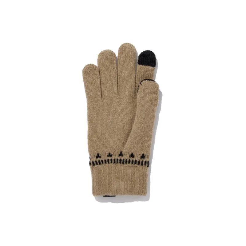 THE NORTH FACE Knit Gloves Unisex Brown-2