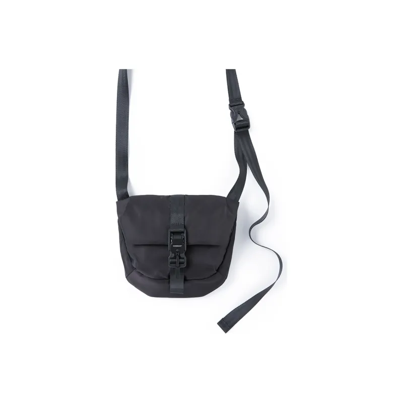 COMBACK Polyamide Shoulder Bag, Crossbody Bag Trumpets Unisex Black-0