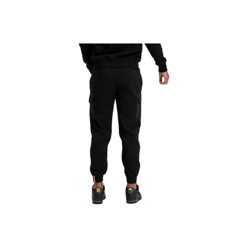 Alpha Industries Knitted Sweatpants Men Black-1
