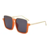Orange Frame with Gray Lens