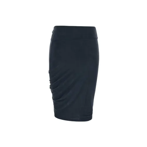 Jacquemus Casual Long Skirts Women's Navy Blue