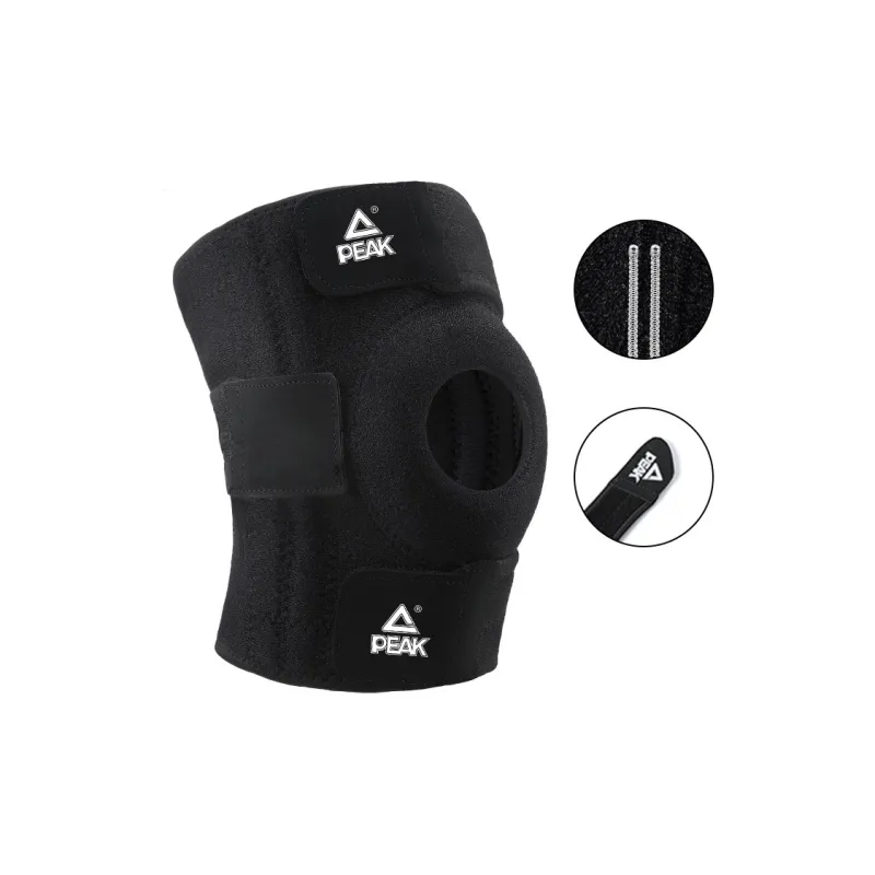 PEAK Knee Pads Running Cycling Soccer Badminton Basketball Fitness Polyester-2