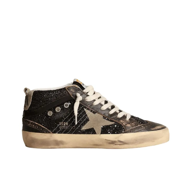Golden Goose GG Mid Star Lace-up Sneakers-1
