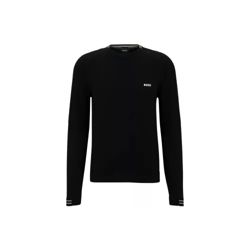 HUGO BOSS Sweaters Men Black