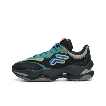 FILA FUSION Daddy Shoes 'Black Green'