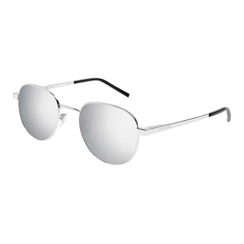 SAINT LAURENT Sunglasses Unisex Silver