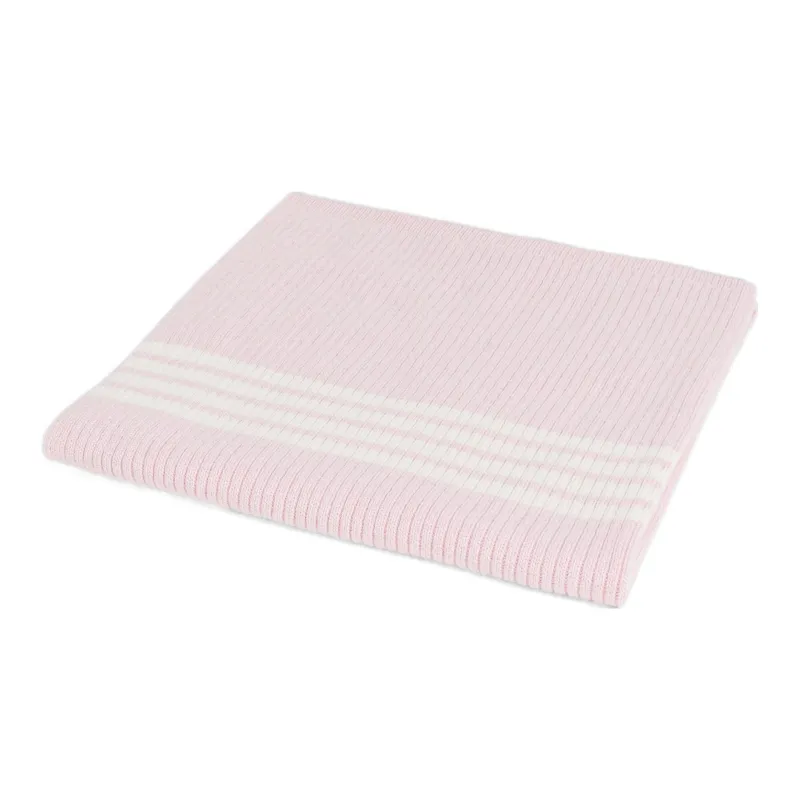 THOM BROWNE Wool Blanket Kids' Pink-1