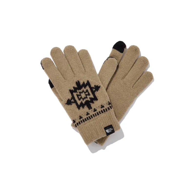 THE NORTH FACE Knit Gloves Unisex Brown-0