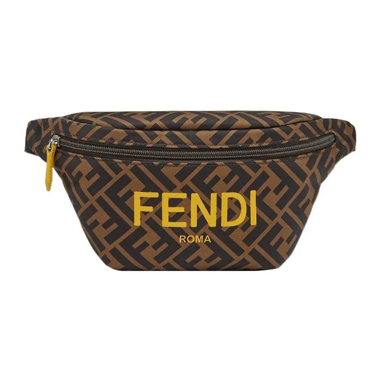 FENDI ROMA Nylon Crossbody Fanny Pack Kids' Multicolor-0
