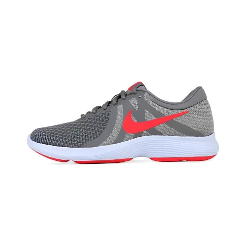 Nike REVOLUTION 4 Running Shoes Women's Low-Top Gray/Red