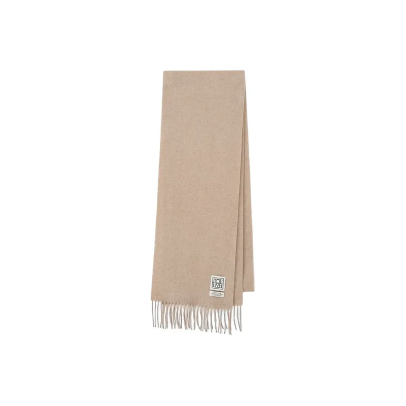 TOTEME Knit Scarves Women's Brown-0