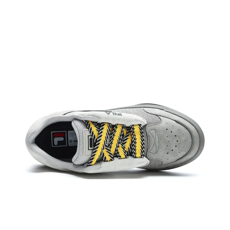 FILA Disruptor Low Top Skateboard Shoes Men's Antarctic Gray-2