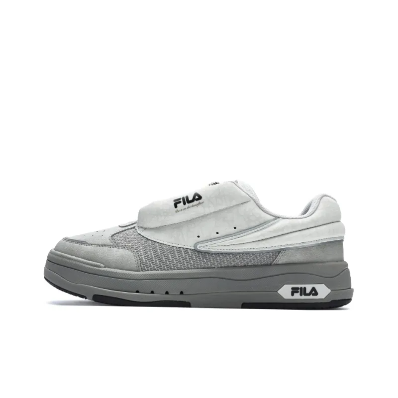FILA Disruptor Low Top Skateboard Shoes Men's Antarctic Gray-0