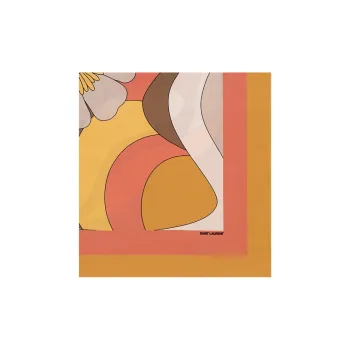 SAINT LAURENT Silk Scarves Women's