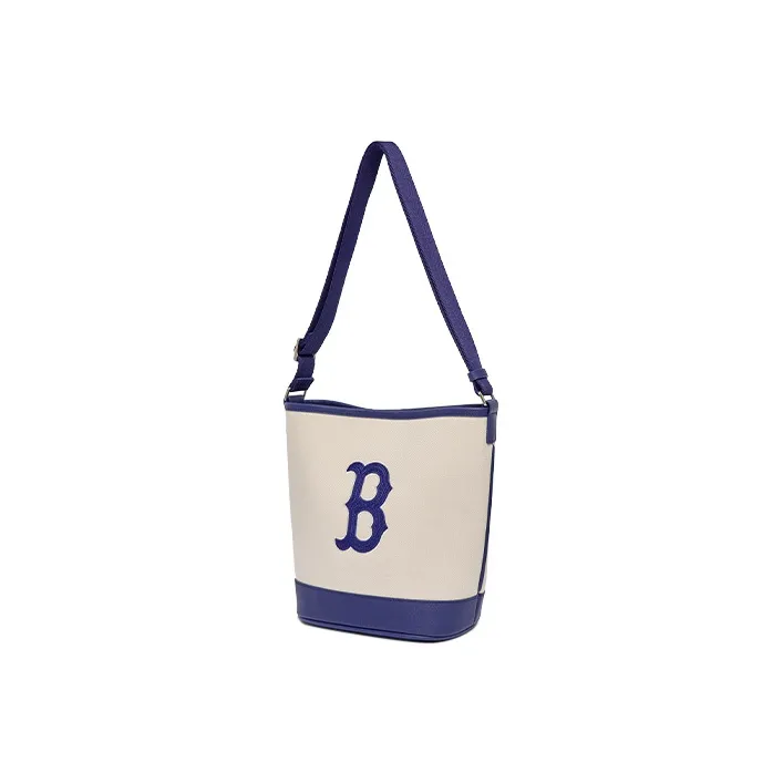 MLB Polyester Tote Bag Shopping Bag Bucket Bag Crossbody Bag Shoulder Bag Unisex Marine Blue & White Multicolor-1