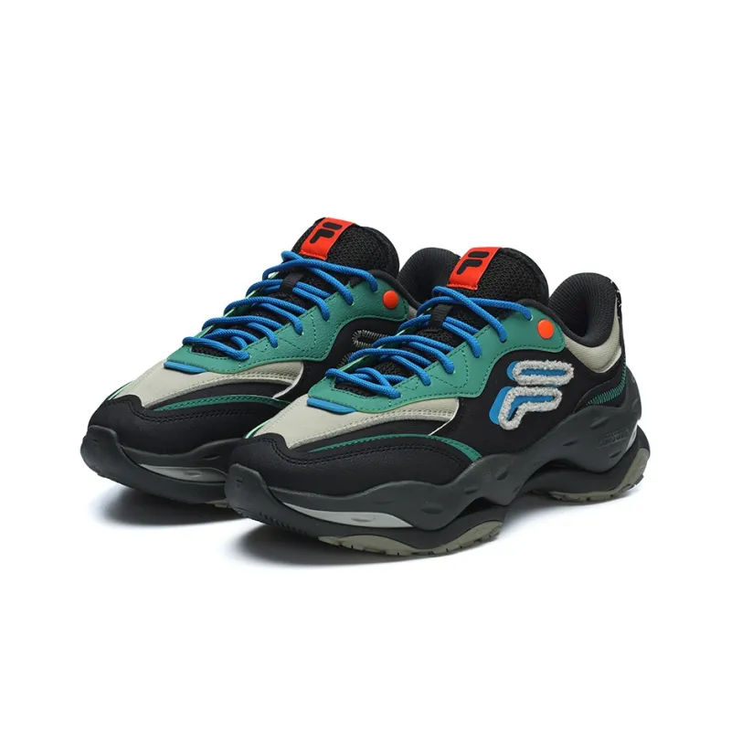 FILA FUSION Bianco 2 Sneakers 'Black Green Blue' Women's-2