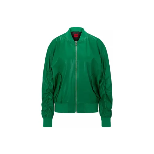 HUGO BOSS Jackets Women's Green