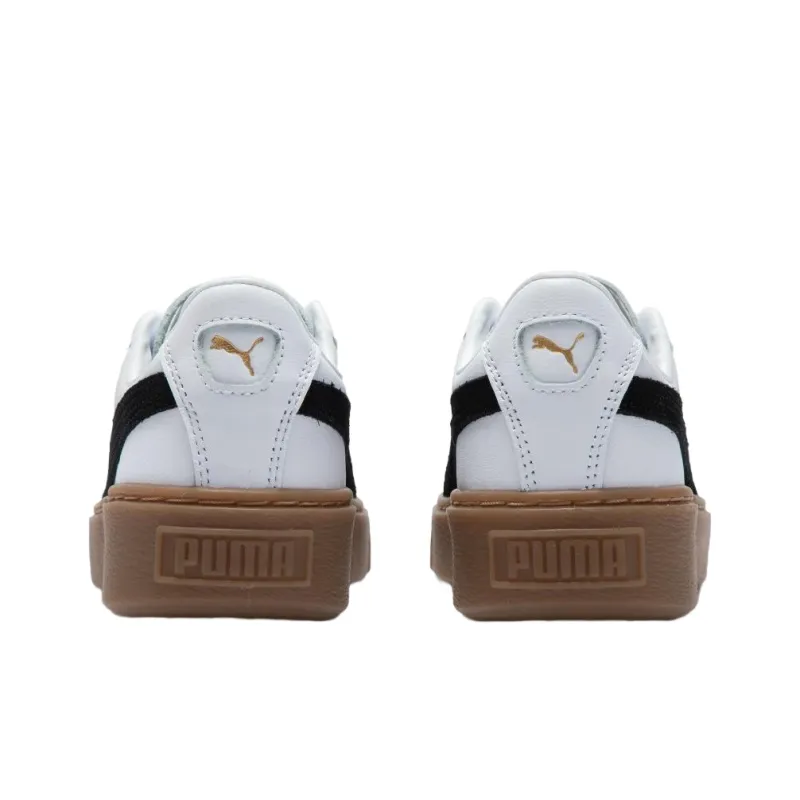 PUMA Basket Platform L 'White' Women's-4