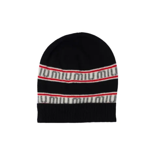 MIU MIU Female Knit Cap  Wool hat