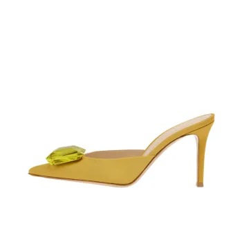 GIANVITO ROSSI Jaipur 85mm Satin Mules