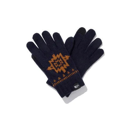 THE NORTH FACE Knit Gloves Unisex Navy Dark Blue