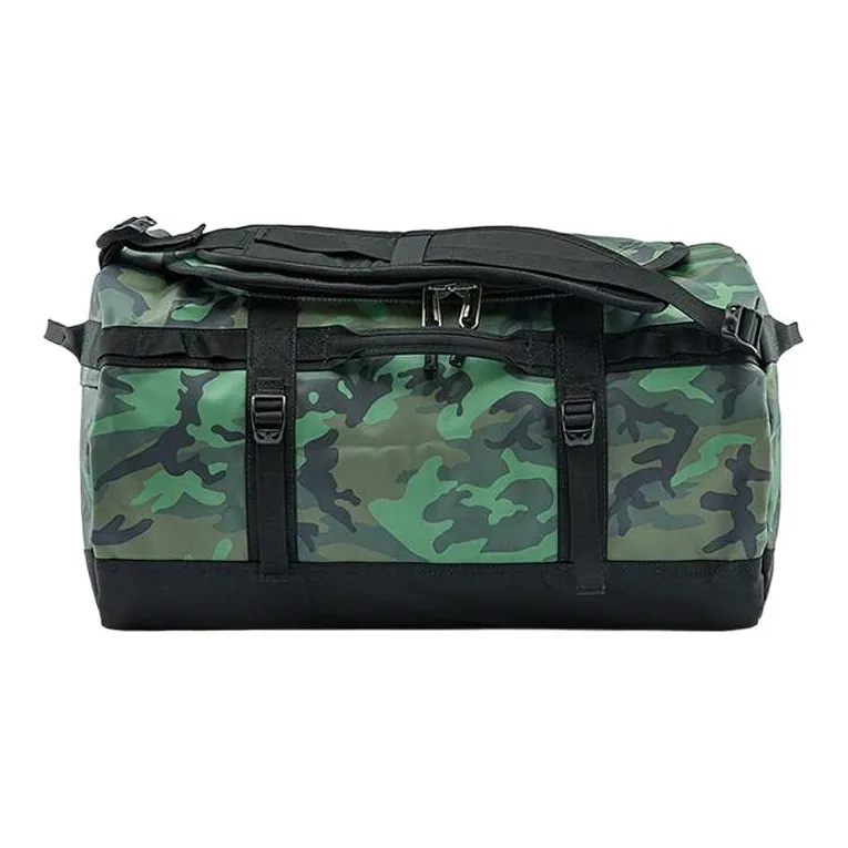 THE NORTH FACE Polyester Backpack Small Size Unisex Camouflage Green-0