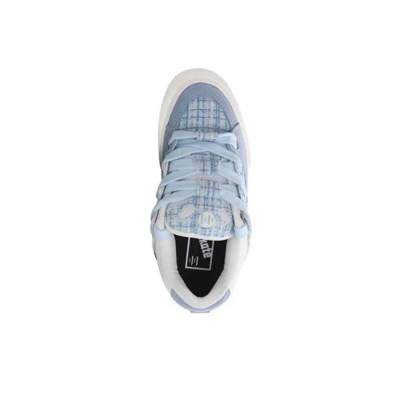 Ollieskate Puffy Shoes Skateboard Shoes Unisex Light Blue-4