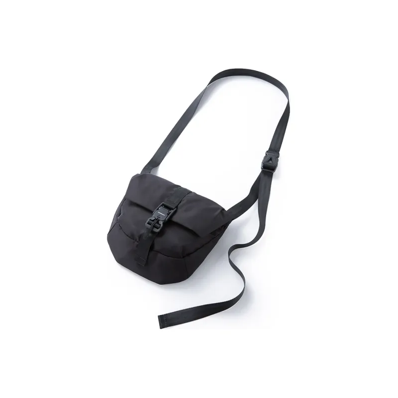 COMBACK Polyamide Shoulder Bag, Crossbody Bag Trumpets Unisex Black-1