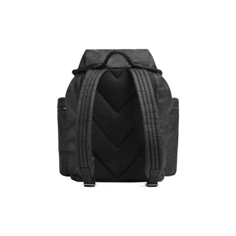Bottega Veneta Leather Hand held Backpack Medium Size Men's Black-1