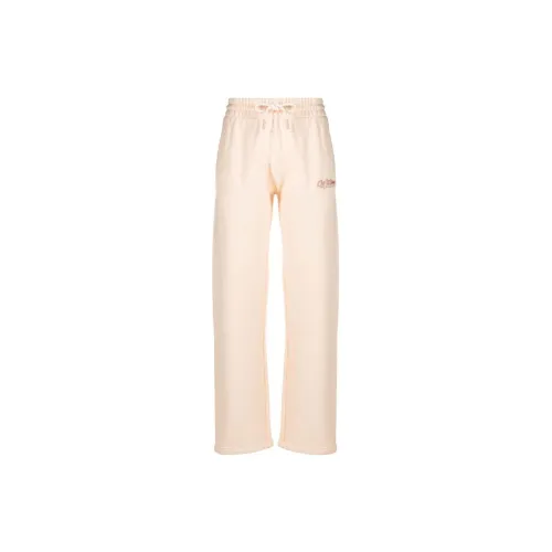 OFF-WHITE Knitted Sweatpants Women's Light Pink