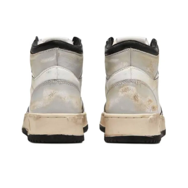 AUTRY Stylish Skateboarding Shoes Men's White Black-3