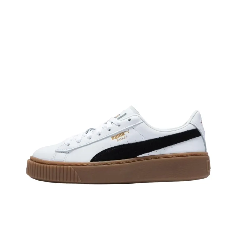 PUMA Basket Platform L 'White' Women's-0