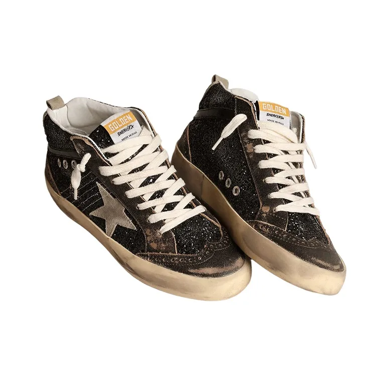 Golden Goose GG Mid Star Lace-up Sneakers-2