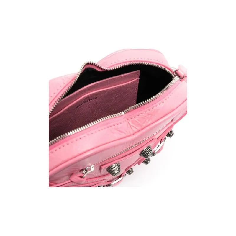 Balenciaga Le Cagole Heart Mini Bag Pink-3
