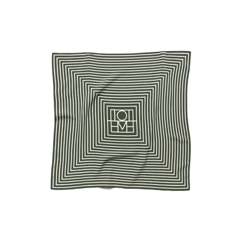 TOTEME Silk Scarves Women's Green-0