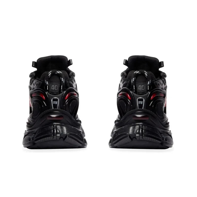 Balenciaga Runner Graffiti Black Red-5