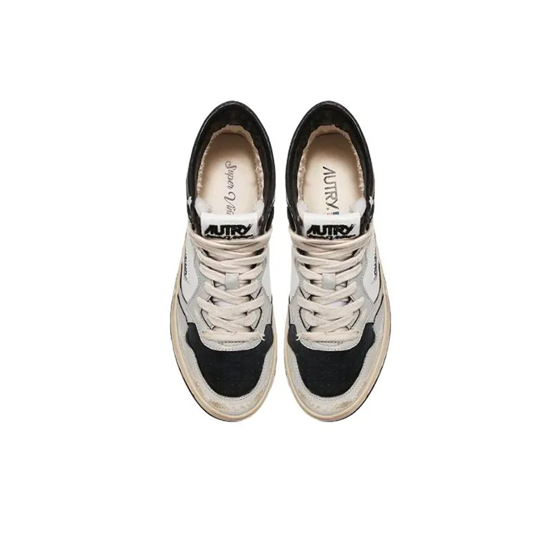 AUTRY Stylish Skateboarding Shoes Men's White Black-2