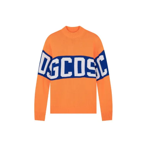 GCDS Sweater Men Orange