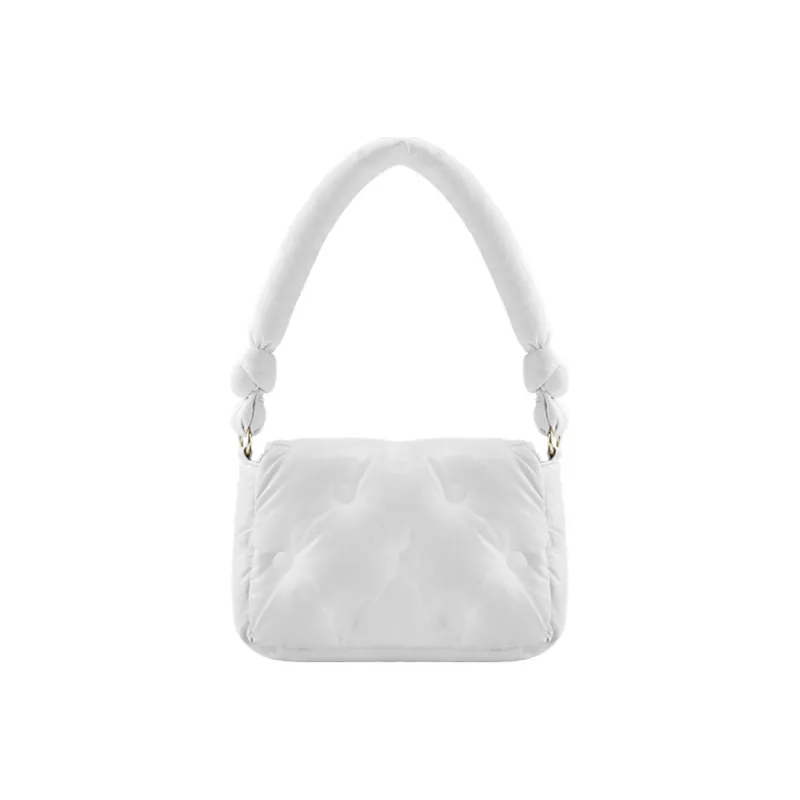 VICTORIA·HYDE PU Cloud Bag, Shoulder Bag, Chanel Inspired Bag, One Shoulder Handbag Medium Size Women's Multicolor-3
