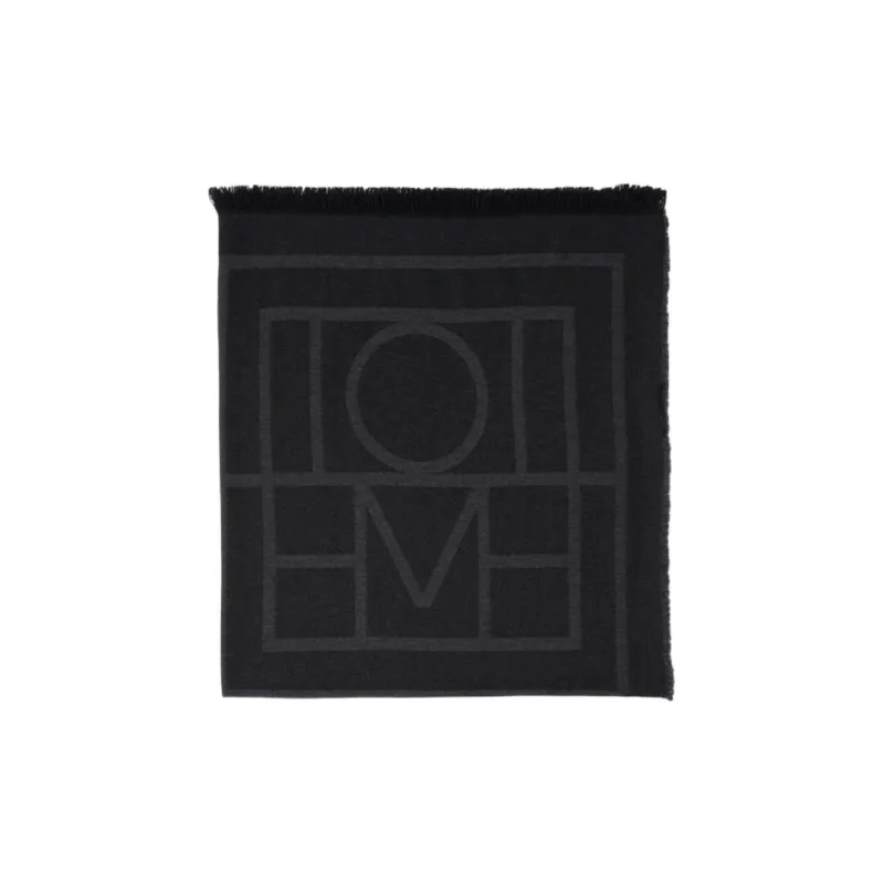 TOTEME Large Monogram Scarf-1
