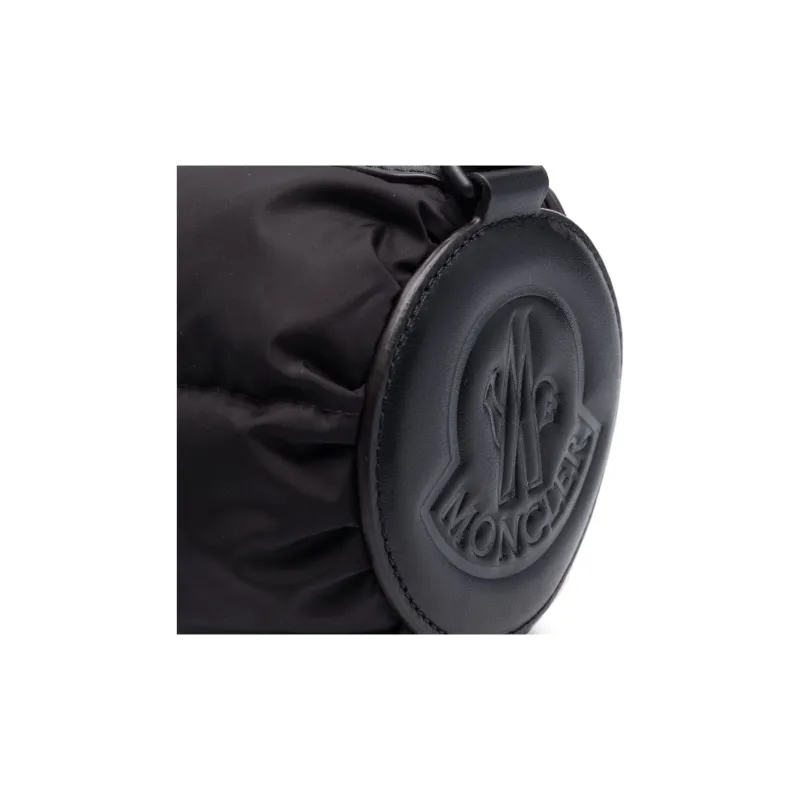 Moncler Nylon Fabric Down Jacket Bag Shoulder Bag Crossbody Bag Women's Black-3