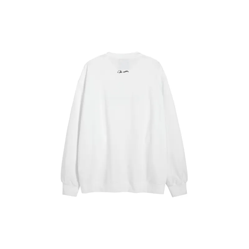 TIKIMOMOKA Crew Neck Loose Fit Regular Sweatshirt Spring And Autumn Unisex-1