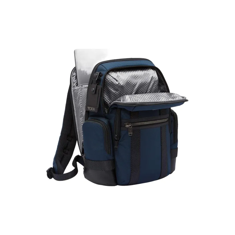 TUMI Alpha Bravo Nylon Backpack Large Size Men's Blue-2