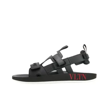 Valentino Beach Sandals Men's Black