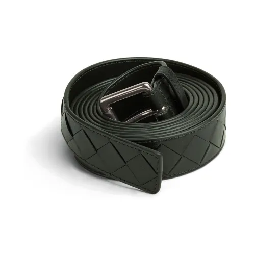 Bottega Veneta Signature Weave Buckle Belt