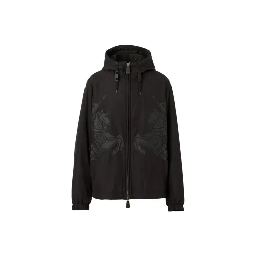 Burberry Puffer Jackets Men Black