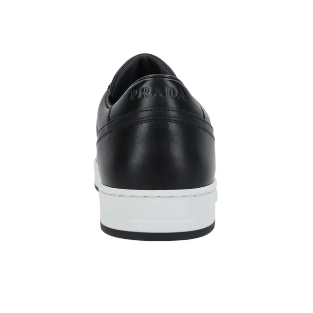 PRADA Downtown Leather 'Black White'-4