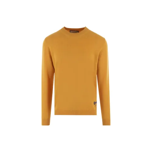 GUCCI Cashmere Sweaters Men Yellow