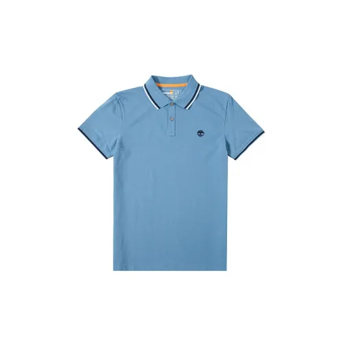 Timberland Polo Shirts Men Blue