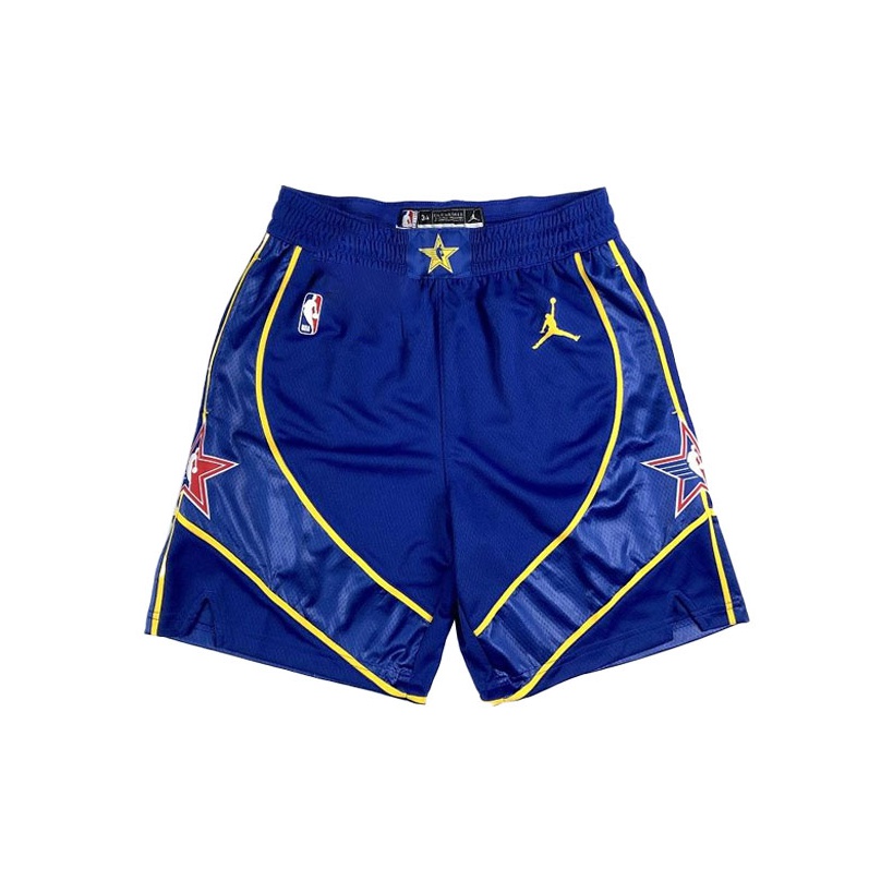 JORDAN Basketball Shorts Men Blue Purple L - POIZON